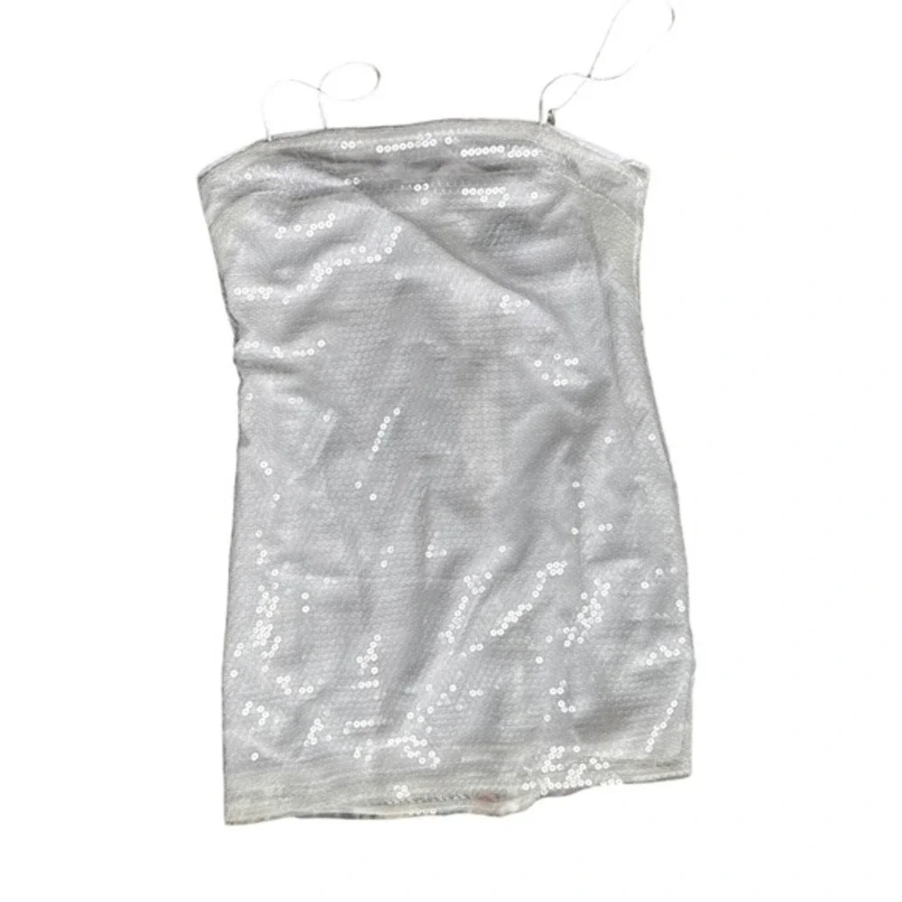J. CREW collection sequin‎ mini slip dress